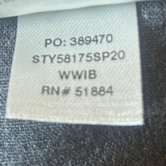 Patagonia dark gray Garden Island hemp-blend wrap tie-front shorts sz M - Picture 11 of 12